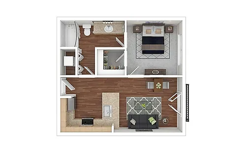 Floor plan Barton Creek
