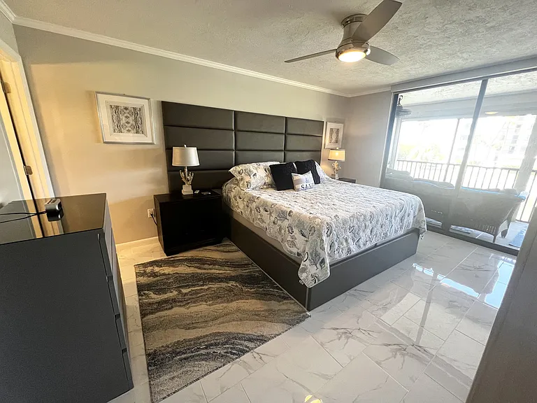 Master Suite with King Bed, Flat Screen TV and Water Views