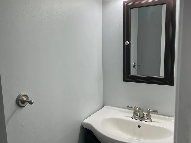 Half bath on main floor