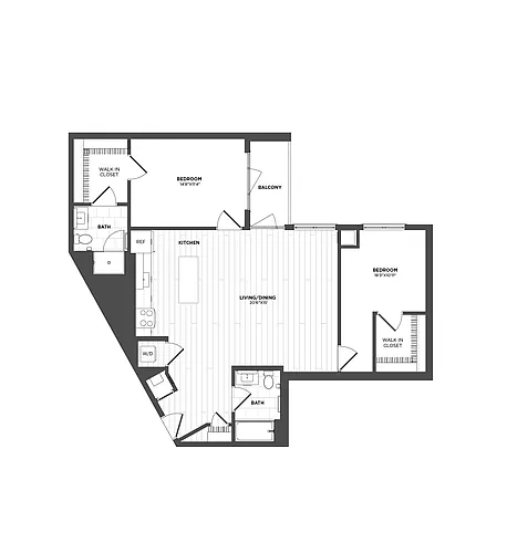 Floor plan B8