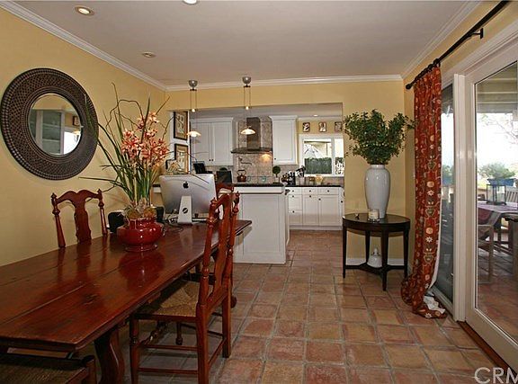 Dinning room with french doors to wrap around patio