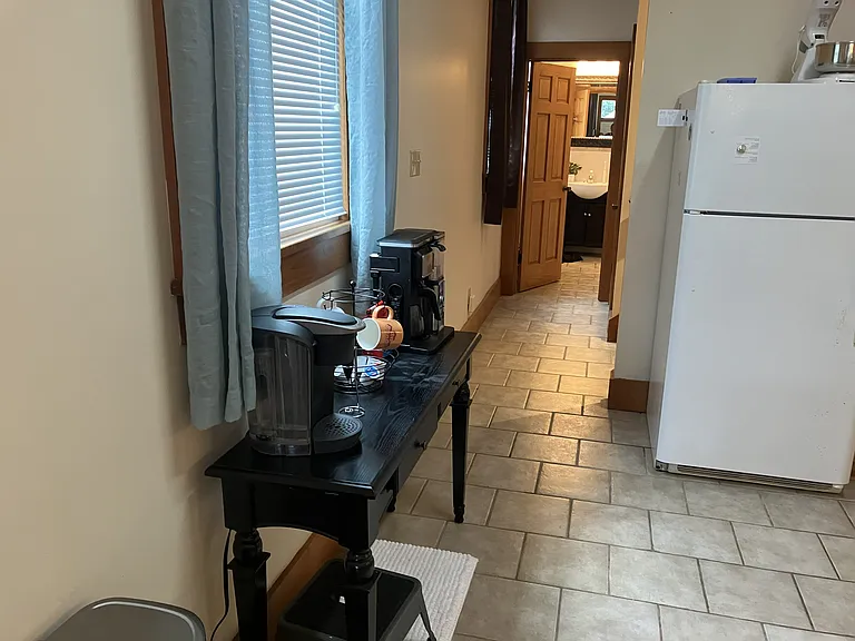 Bathroom at end of hall