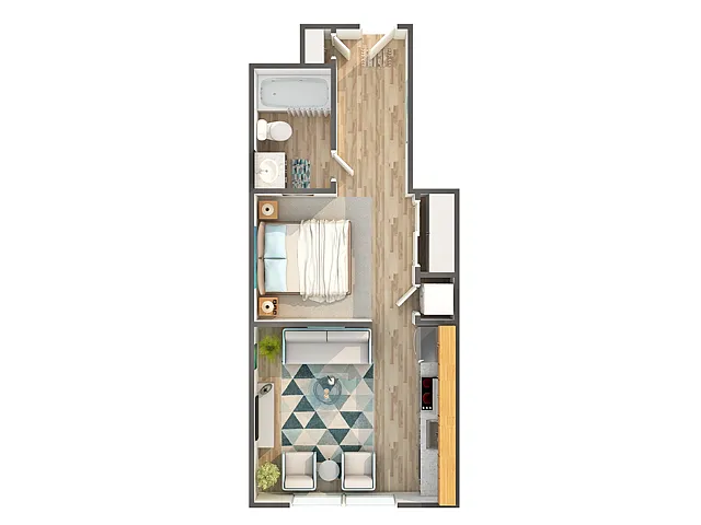 Floor plan Belay - Discovery