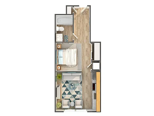 Floor plan Belay - Discovery