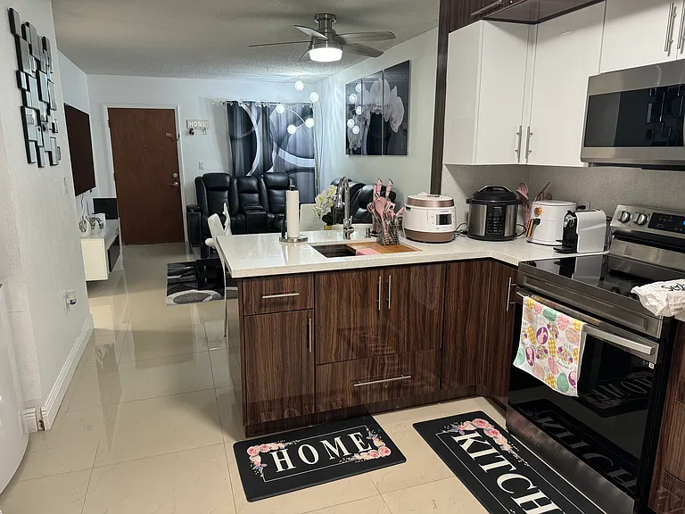 How it looks furnished.