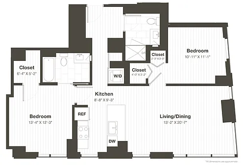 Floor plan B3