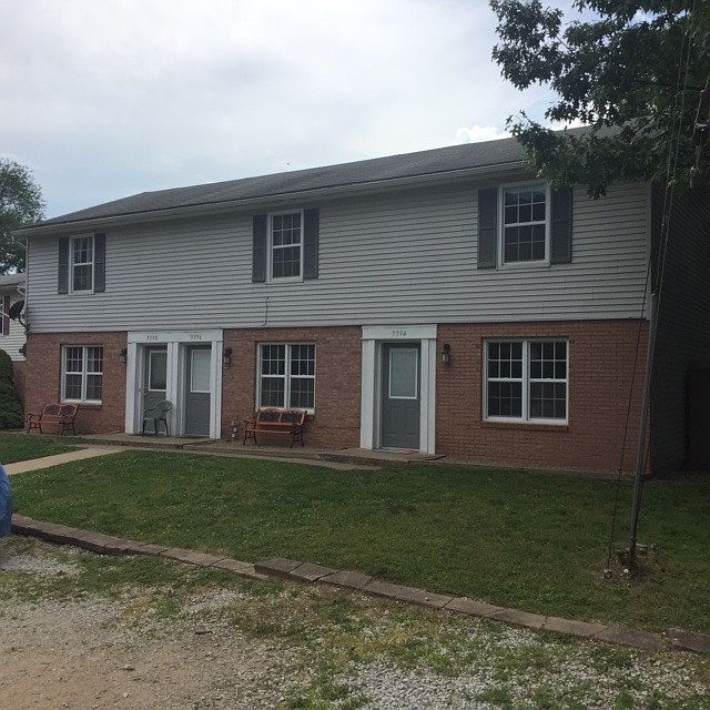 Front of apartment