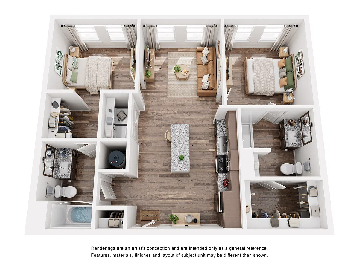 Floor plan B2