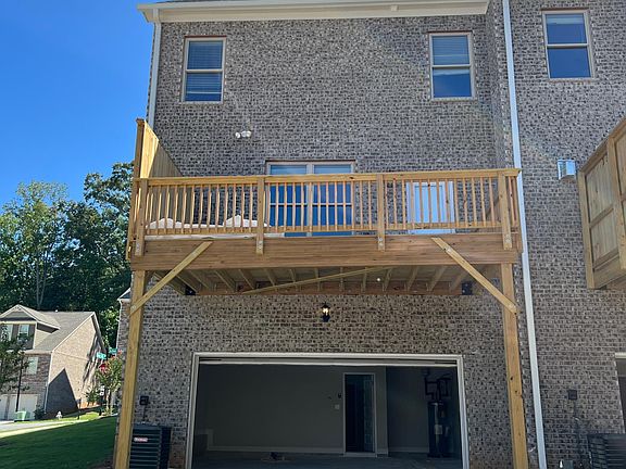 Rear Elevation with View of Deck