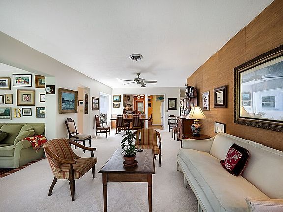 Semi "open concept" living.
