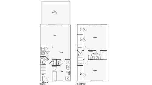 Floor plan Beverly