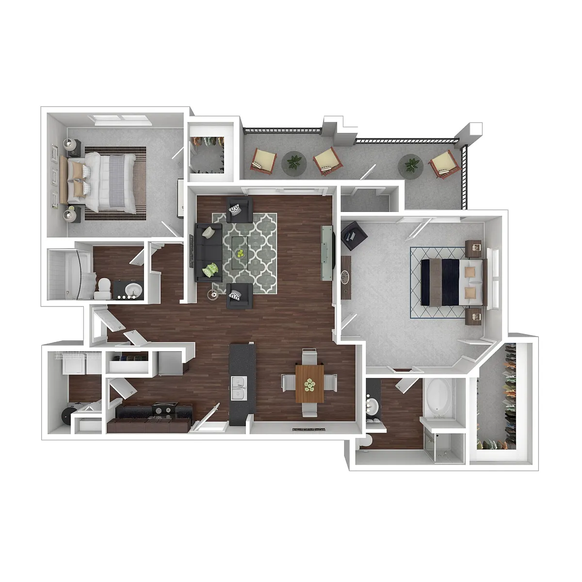 Floor plan B7