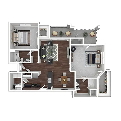 Floor plan B7