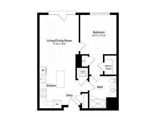 Floor plan A22