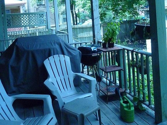 Back deck off of kitchen