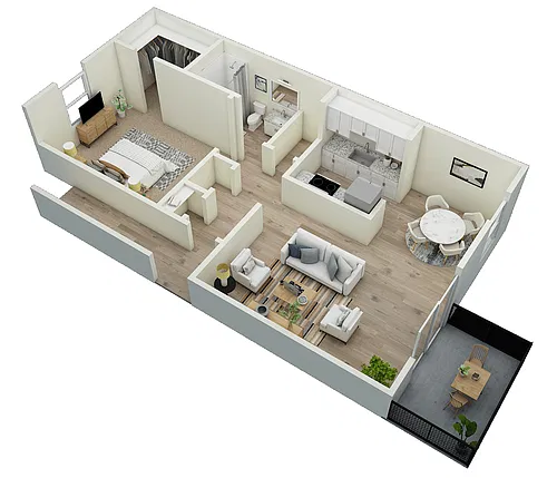 Floor plan Elm