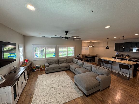 Great room open floor plan