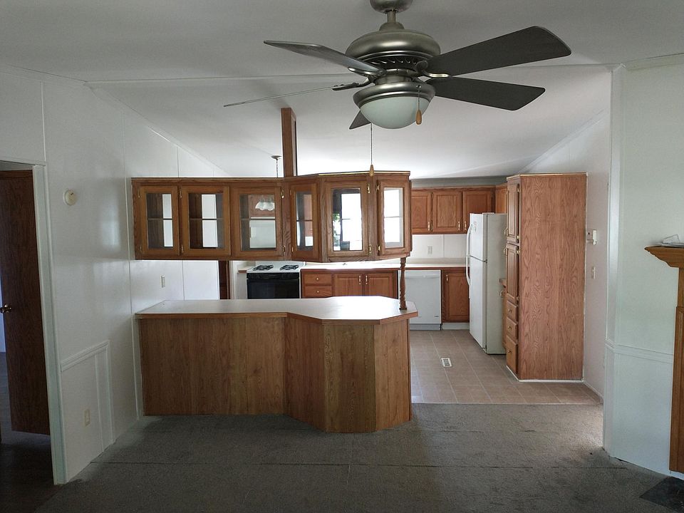 Kitchen view from living room