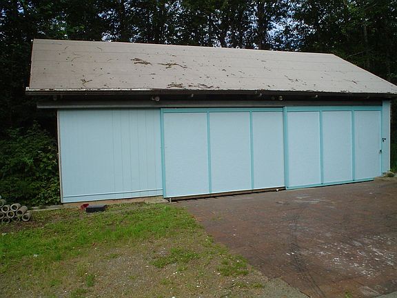 large 2 bay garage