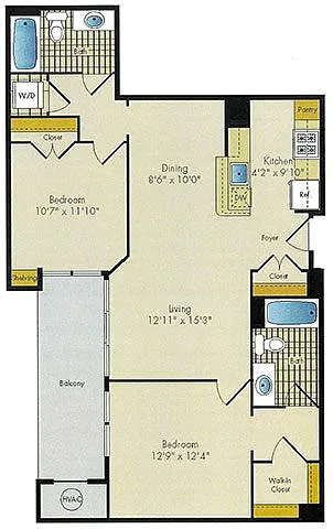 Floor plan B3