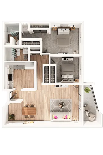 Floor plan Oak