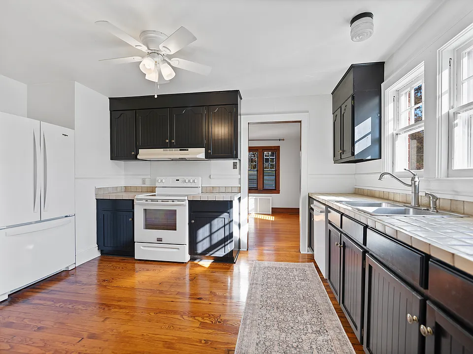 Kitchen with lots of cabinet storage