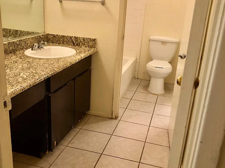 Jack and Jill bathroom upstairs
