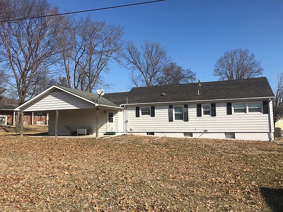 Covered patio with concrete