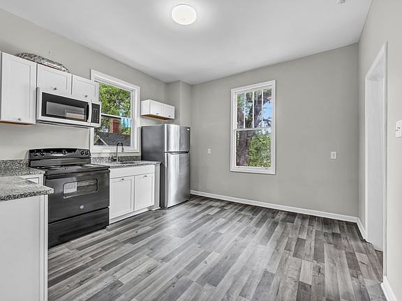 Stainless steel appliances and natural lighting make this a chef's dream