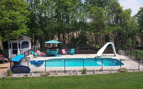 Pool with Gazebo