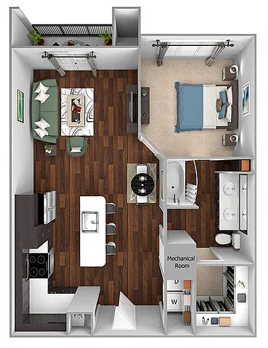 Floor plan A4