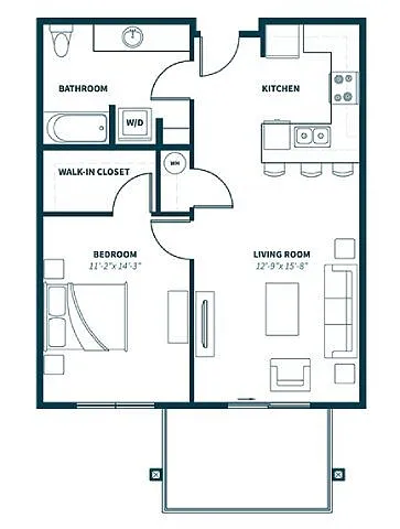 Floor plan A2