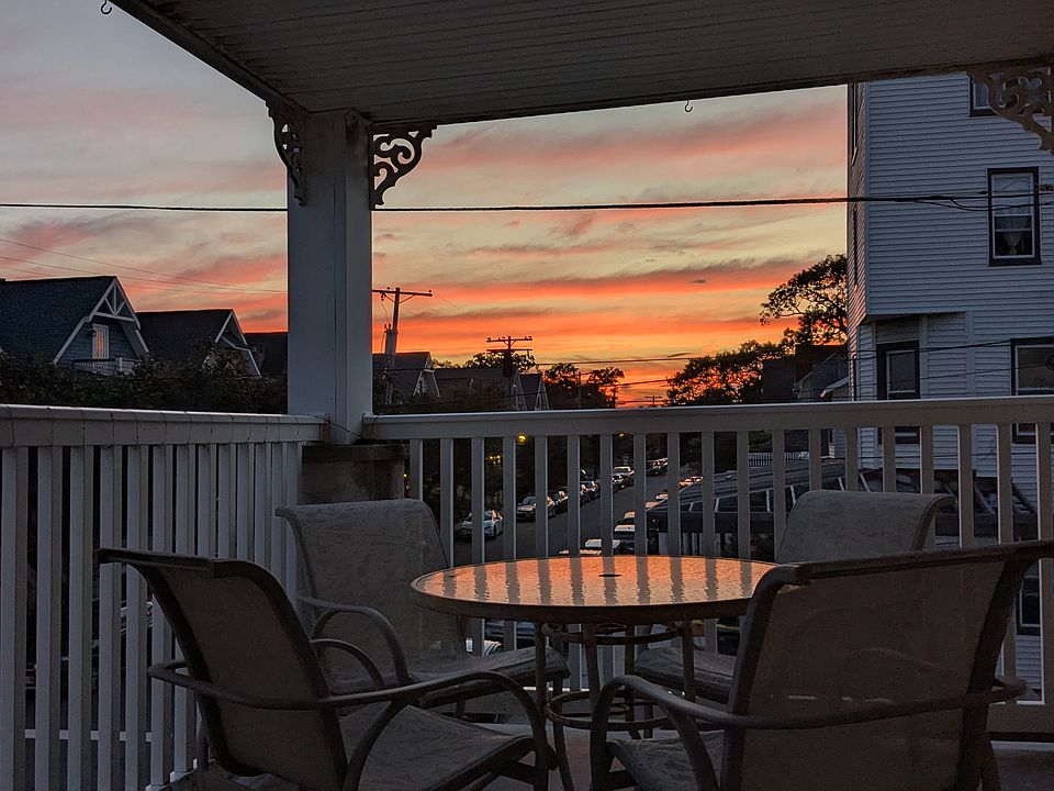 Beautiful sunset views from deck