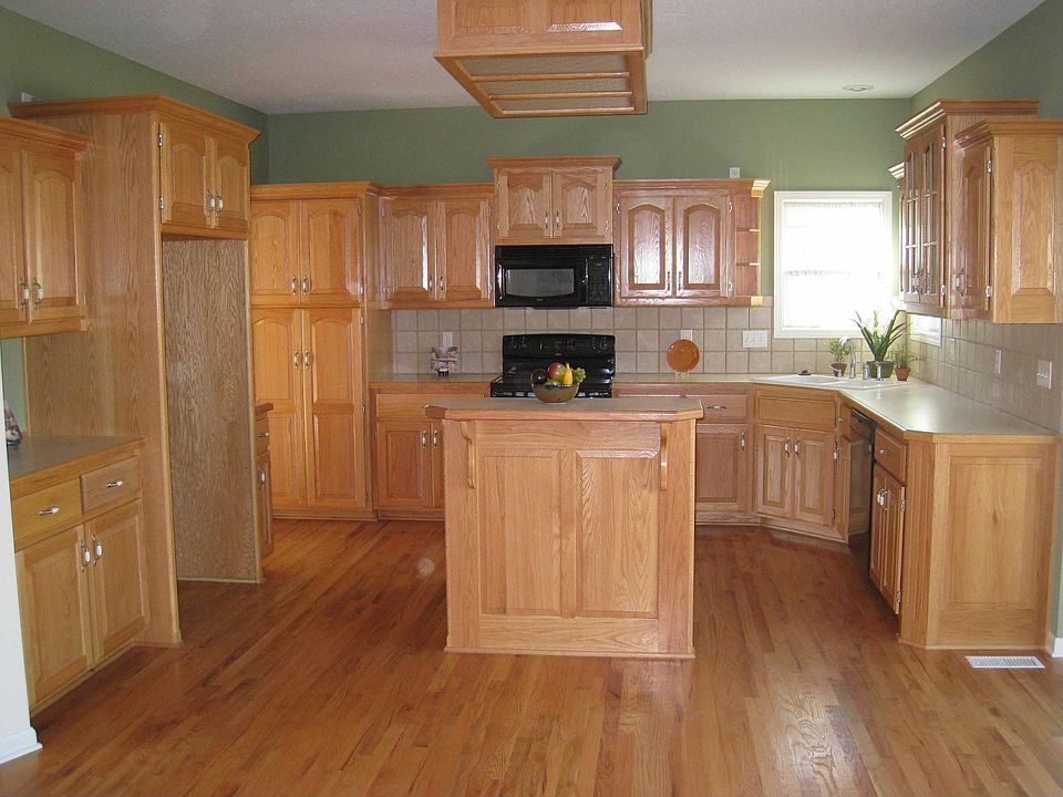 kitchen with island
