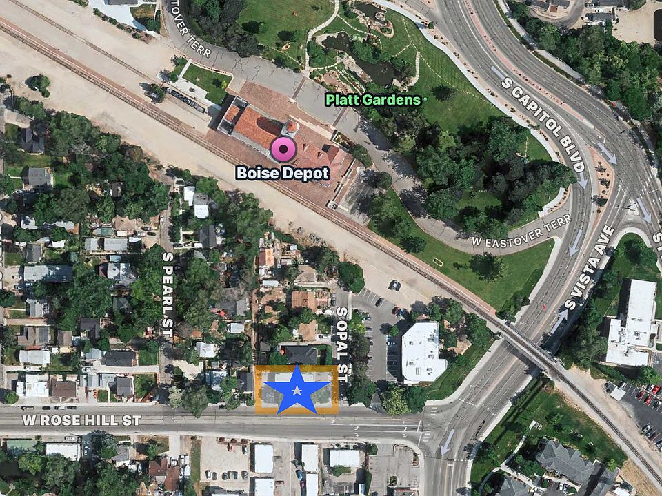 Property Location is Blue Star, near Historic Boise Depot
