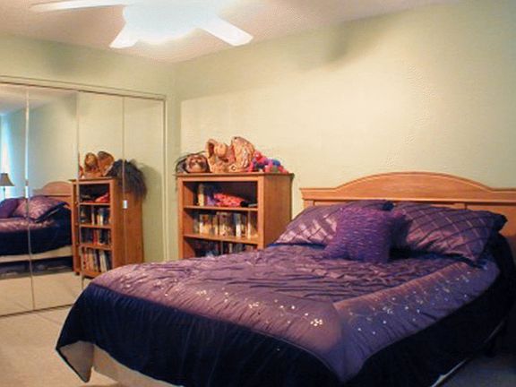 Big master and quest bedrooms with remodeled master bath