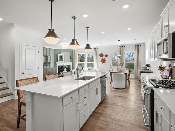 Open Kitchen with an Island