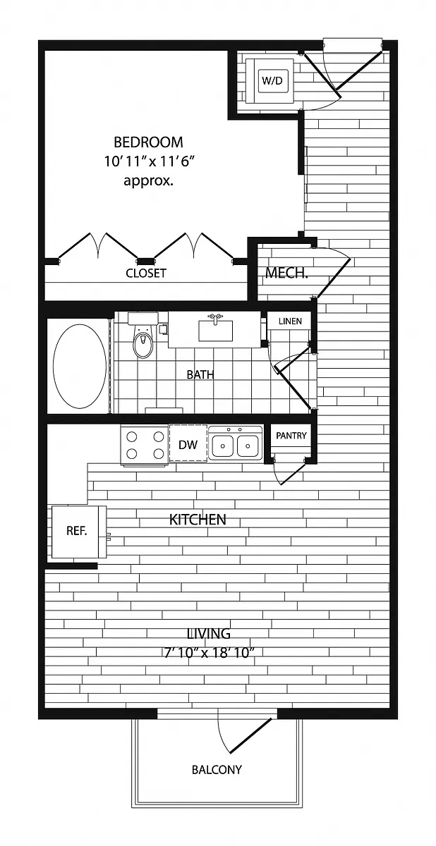 Floor plan E1