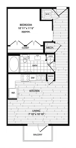 Floor plan E1