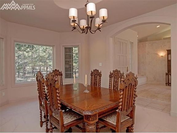 Spacious formal dining room