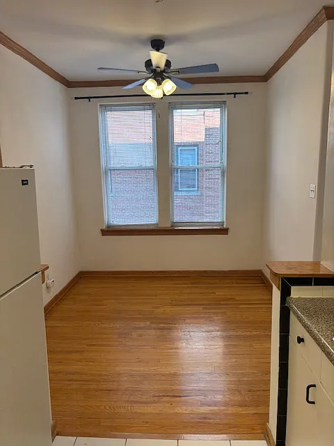 Dining room opposite kitchen.