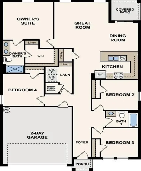 4 bed, 1666 sqft, $1,900 — Photo 1