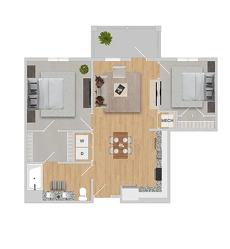 Floor plan Douglas