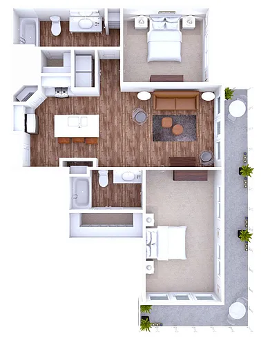 Floor plan The Eclipse