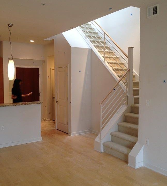 stair to penthouse/roof deck