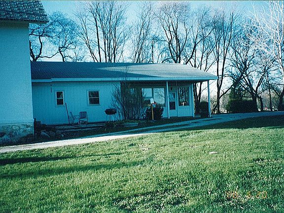 back of apartment building