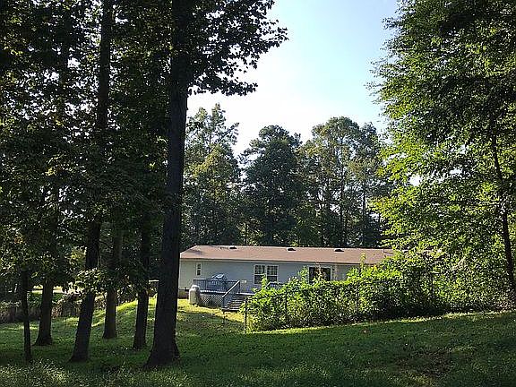 View of home from back yard