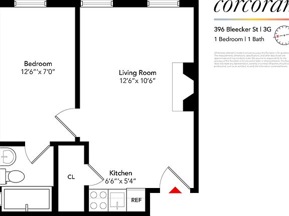 2nd image of 396 Bleecker St APT 3G