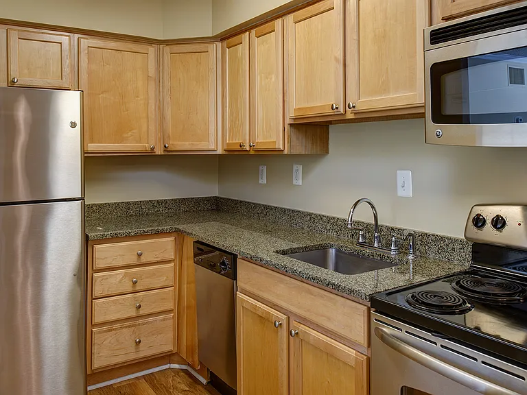Kitchen with plenty of storage and countertop space