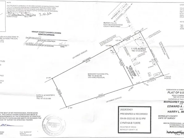 817 Murrayhill Ln, Cordesville, SC 29434